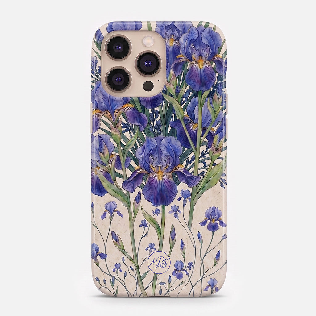 Blue Flag Iris Phone Case