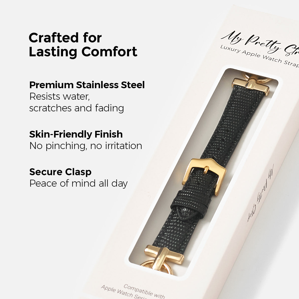 Glam Leather Strap